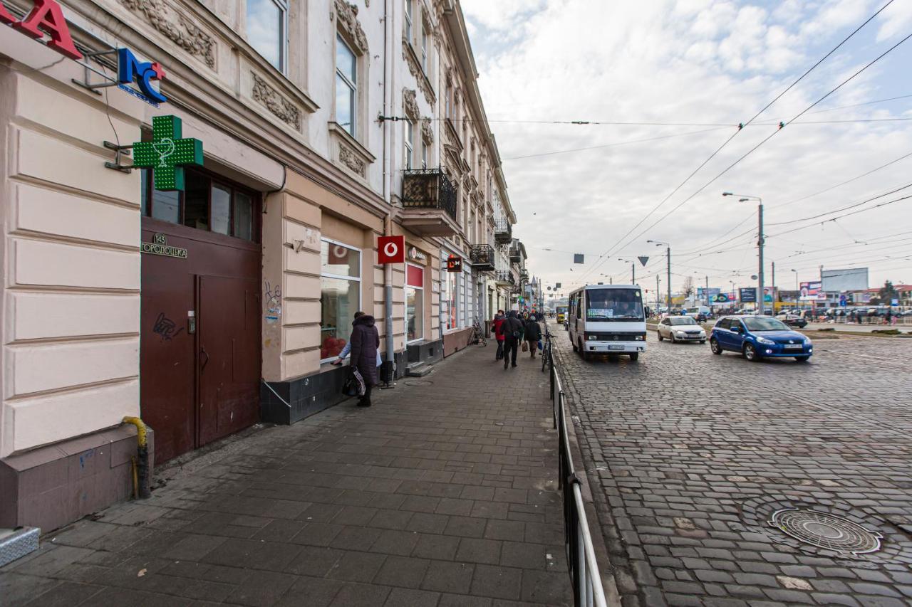 Нова Квартира Студія Біля Ж/Д Вокзалу На Вул. Городоцькій Lviv Dış mekan fotoğraf